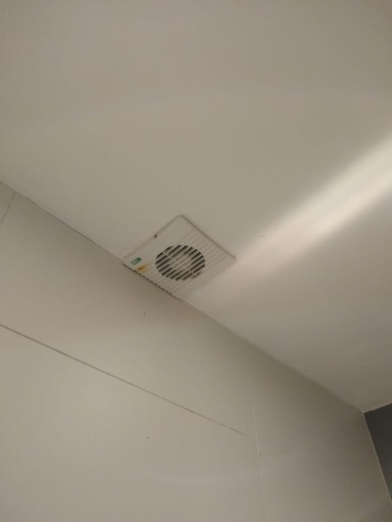 Ceiling Positive Input Ventilation to reduce condensation