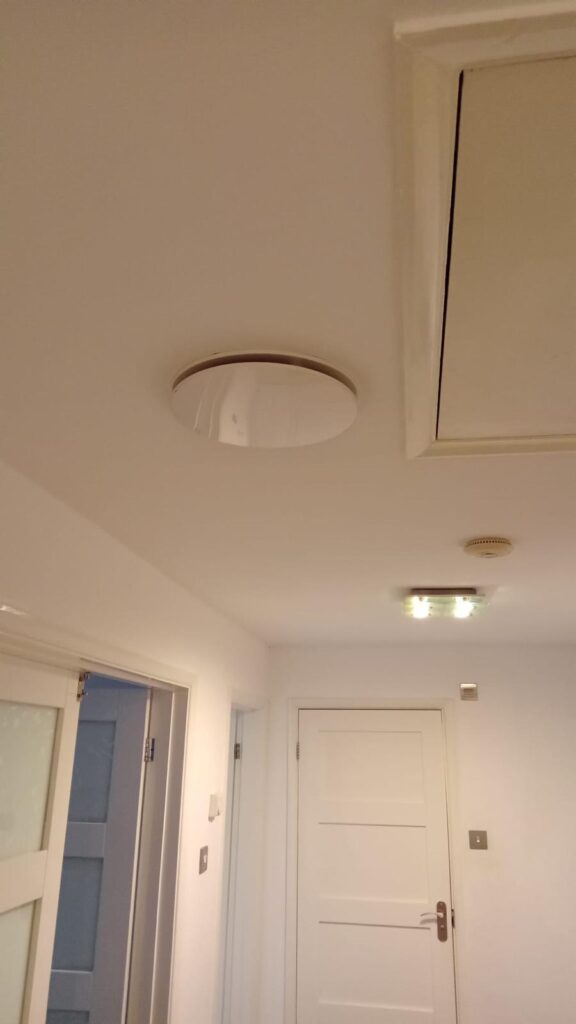 Ceiling Ventilation to reduce condensation